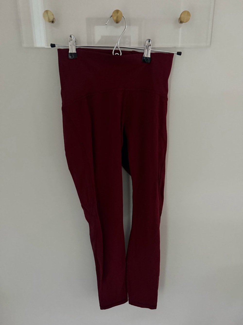 lululemon athletica High-Rise Burgundy Leggings
